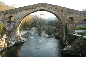 Puente romano en Cangas de Onís